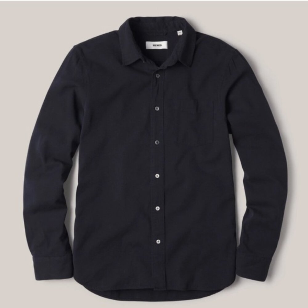 Buck Mason - Draped Twill One Pocket Shirt